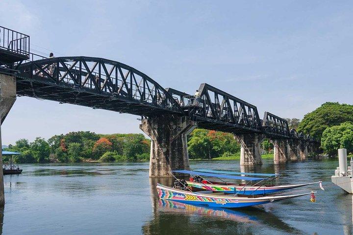 River Kwai Bridge and Floating Market Full-Day Combo