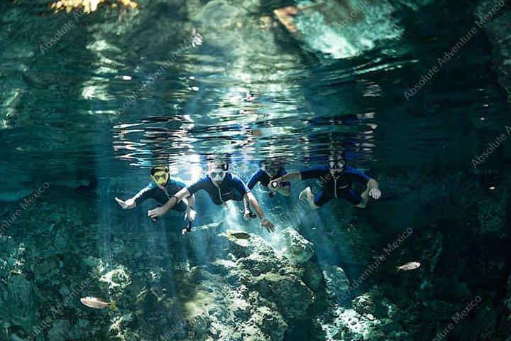 Cenote Dos Ojos Private Tour – Snorkeling & Mayan Lunch