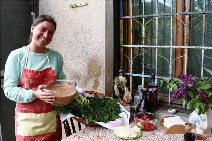 Join a Local for a Market Tour, Cooking Class and Meal in her Tbilisi Home