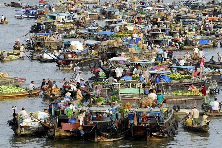 Cu Chi Tunnels & Mekong Delta Full Day Tour Small Group