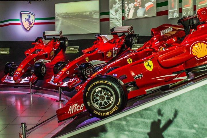 Private Tour to Maranello & Bologna with Ferrari Museum Entry