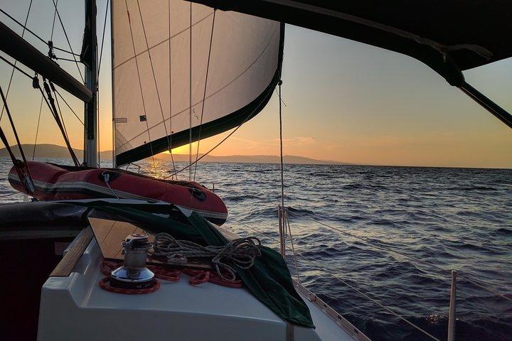 3 hours Kassandra Sunset or Day sailing yacht tour