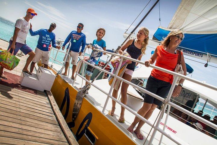 Aruba Morning Snorkel Sail aboard Palm Pleasure Catamaran