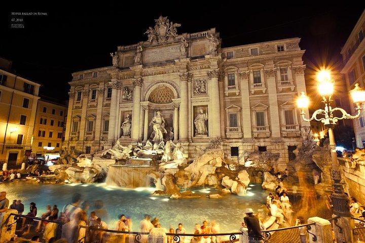 From the sunset to the night private tour in Rome