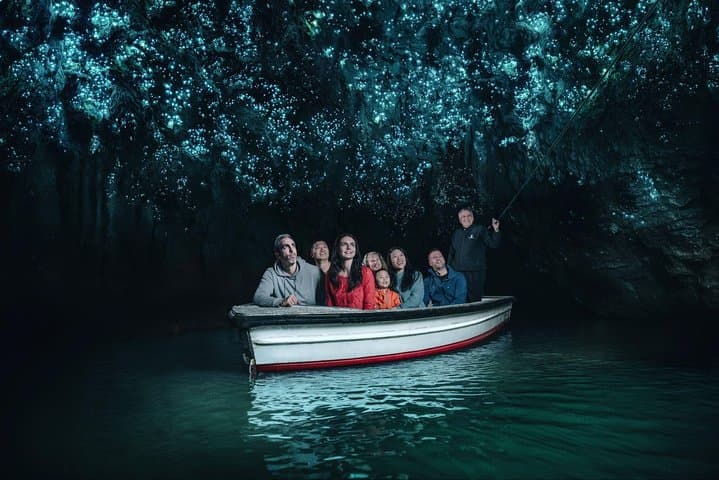 Hobbiton & Waitomo Caves Day Tour with Lunch from Auckland