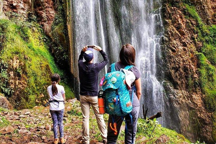 Private Perolniyoc waterfall and Raqaypata Trek from cusco