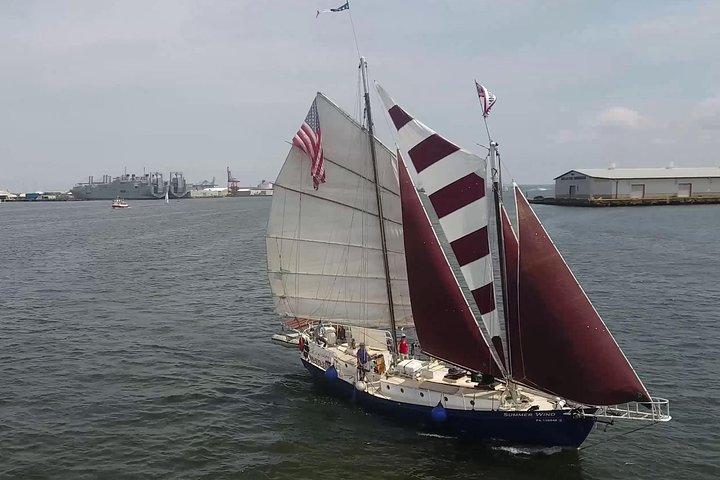 Baltimore Inner Harbor Sunset Sail on Summer Wind