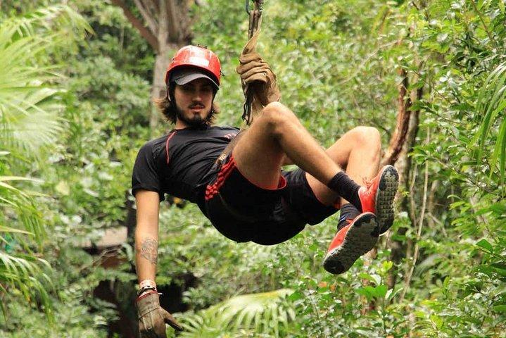 Drive An Atv, Live The Experience Of Ziplining And Swim On A Real Cenote