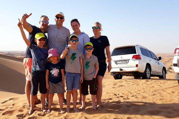 Dubai Trio: Desert Safari, ,Dubai City Tour & Dhow Cruise Dinner