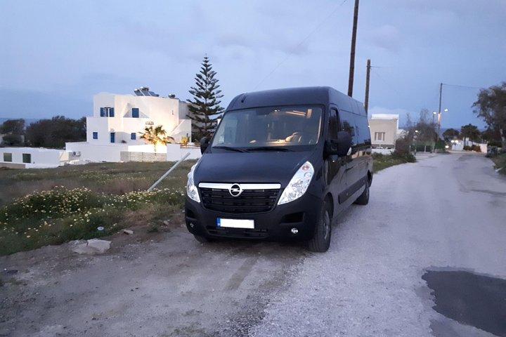 Private transfers in Santorini Greece one way