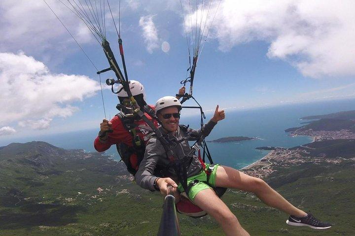 Budva: First-Time Tandem Paragliding Experience with Instructor