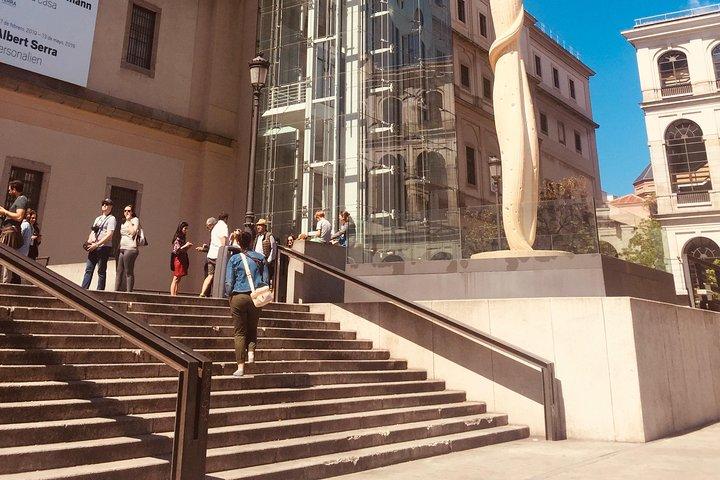 Guided tour of the Reina Sofia Museum in Madrid, entrance fees and pick up at the hotel.