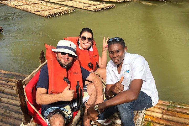 Jamaica Martha Brae Bamboo Rafting with Bus Transportation