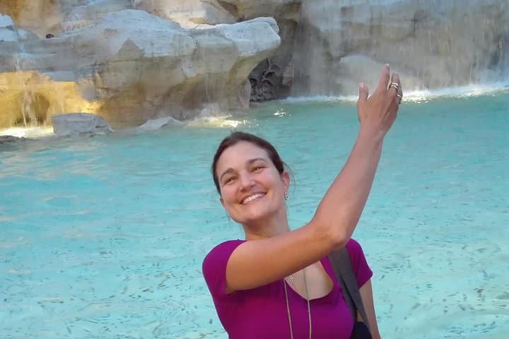 City walk through Spanish steps, Trevi fountain, Pantheon, Navona, Angel Castle