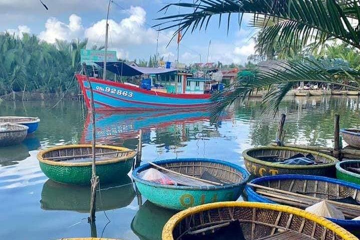 Basket Boat Riding at Bay May coconut village