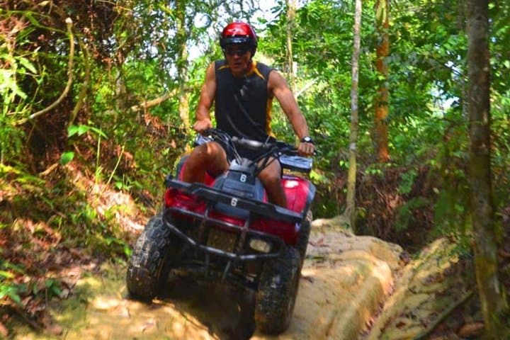 Thrilling ATV Rainforest Off-Road Experience Through Jungle Trail