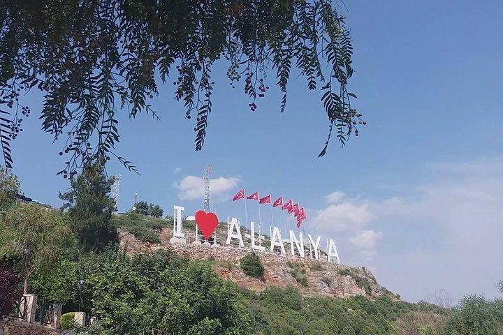 Alanya City Tour with Cable Car , Castle and I Love Alanya Panorama
