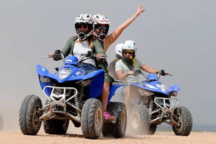 Quad Biking In The Rocky Desert of Agafay