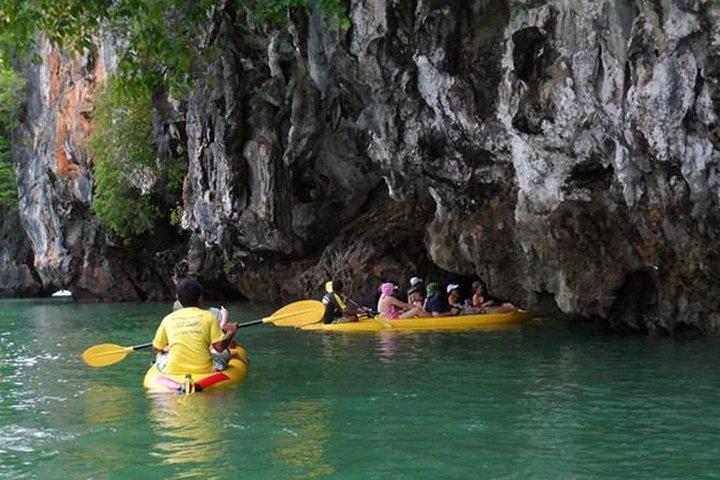 Phuket-Phang Nga Bay:James Bond-Canoeing Koh Hong By Big Boat LNH