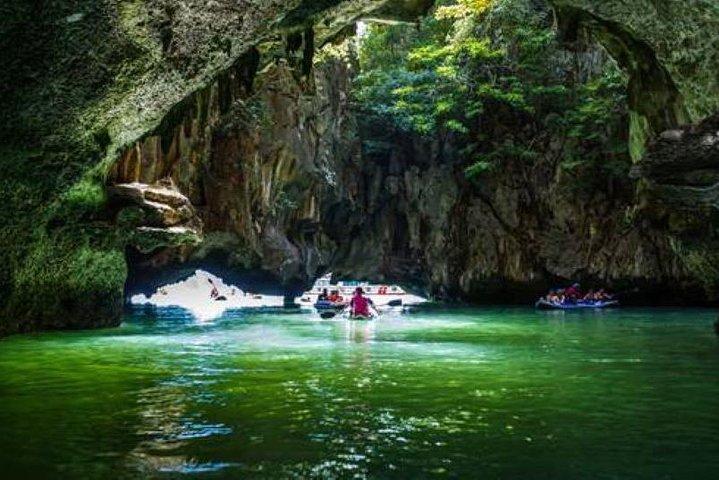 Phuket-Phang Nga Bay:James Bond-Canoeing Koh Hong By Big Boat LNH