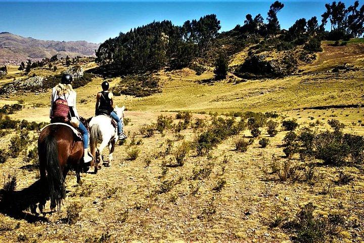 Horse Riding Chacan Mountain And Temple Of The Moon