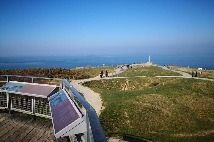 Pointe du Hoc,Omaha Beach, American Cemetery - Day trip from Paris to Normandy