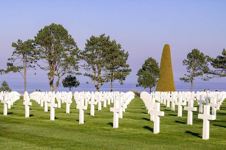 Pointe du Hoc,Omaha Beach, American Cemetery - Day trip from Paris to Normandy