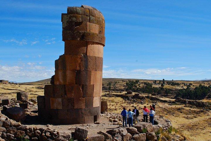 Half-Day Tombs "Chullpas" of Sillustani from Puno