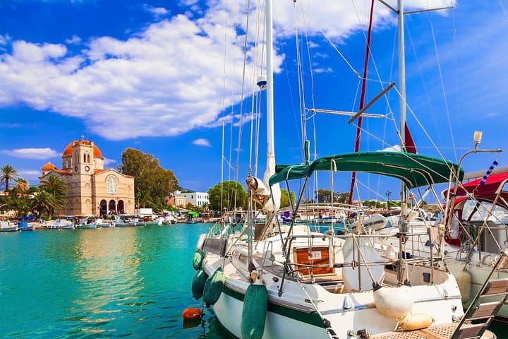 From Athens: Aegina Island guided tour in a day