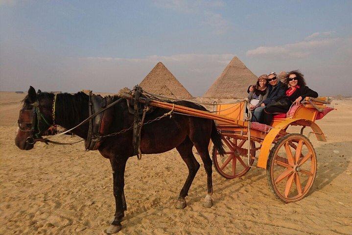 Giza Pyramids and Egyptian Museum