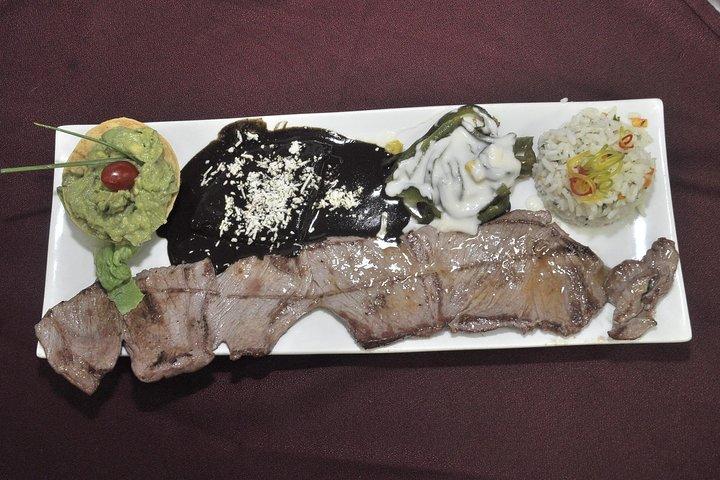 Dinner at the Revolving Bellini Restaurant in Mexico City