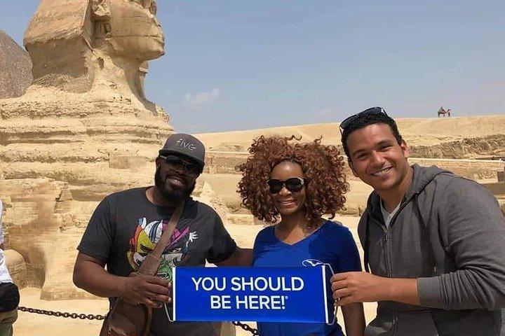 Full Day Tour: Giza pyramids and Saqqara and Memphis