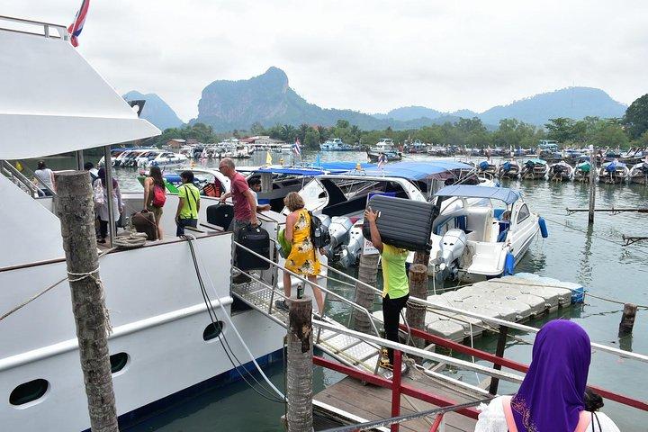 Phuket to Ao Nang by Green Planet Speed Boat via Koh Yao Islands