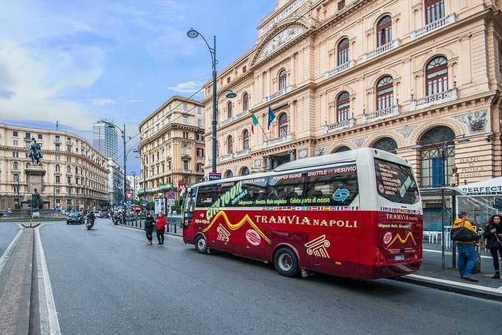 Naples: Open Bus Naples City Tour drop-on drop-off