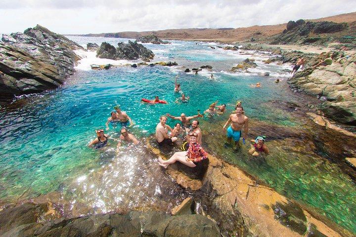 Island Jeep Safari with Natural Pool Baby Beach and Lunch
