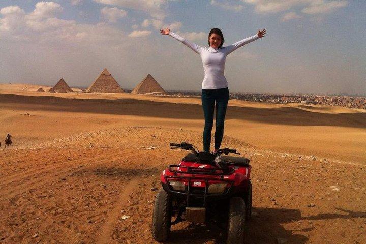 Desert Safari by Quad Bike around Pyramids