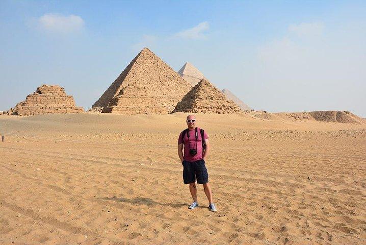 Private Tour Giza Pyramids, Cairo Coptic, Egyptian Museum & Egyptian Felucca