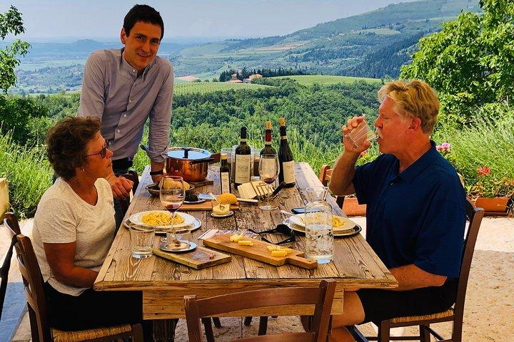Truffle Hunting with Wine Tasting