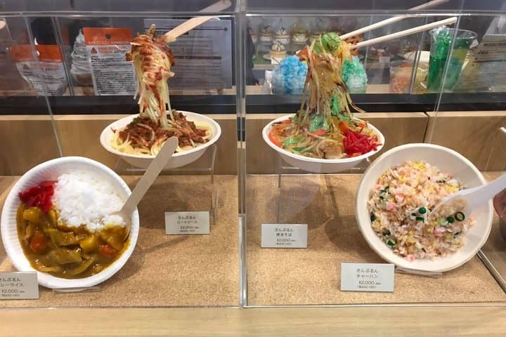 Japanese Sample Food Making and Asakusa History Tour