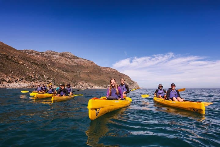 Kayak Chapman's Peak and Karbonkelberg in Hout Bay
