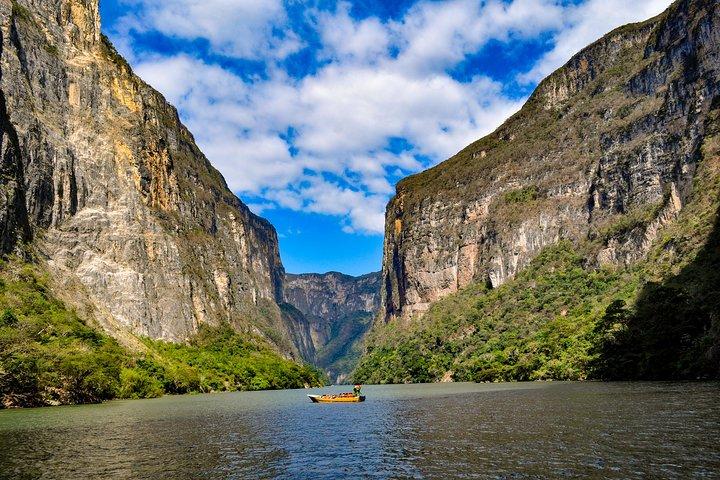 San Cris - Canyon of the Sump Miradores Chiapa - San Cris in Spanish