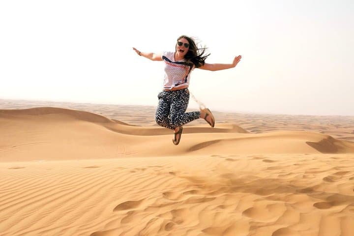 Dubai Private Morning Desert Safari: Camel Ride & Sandboarding