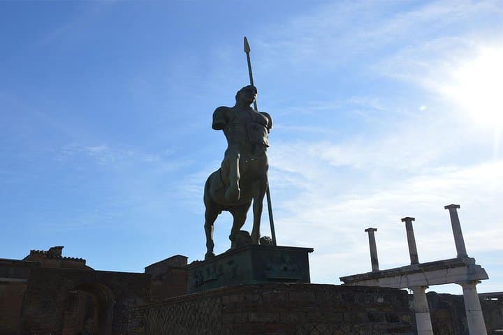 Ancient Pompei in the afternoon