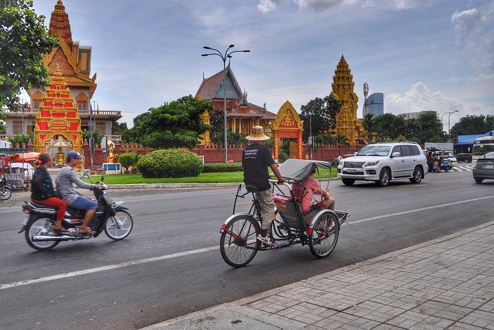 Phnom Penh: Private City Tour, Royal Palace, Wat Phnom by Cyclo