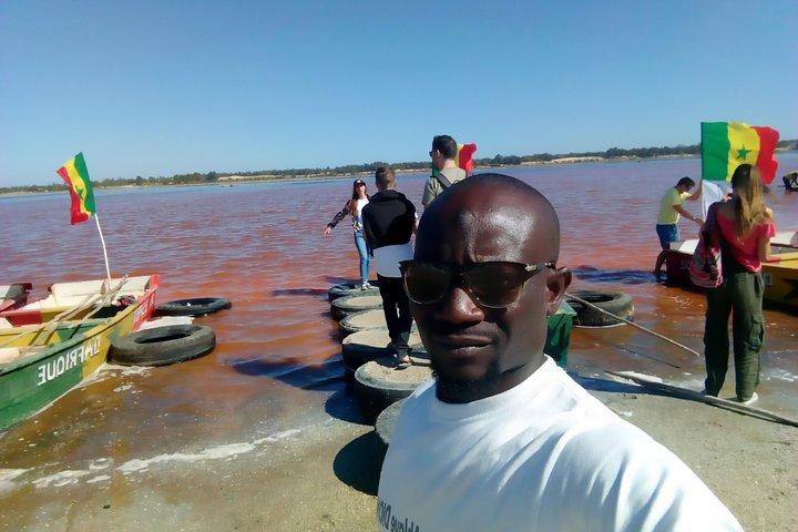 Pink lake with Bandia reserve. Minimum 2 people for reservation.
