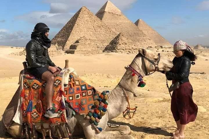 All-in 1 private tour,Giza Pyramids, inside Pyramid,sphinx,camel