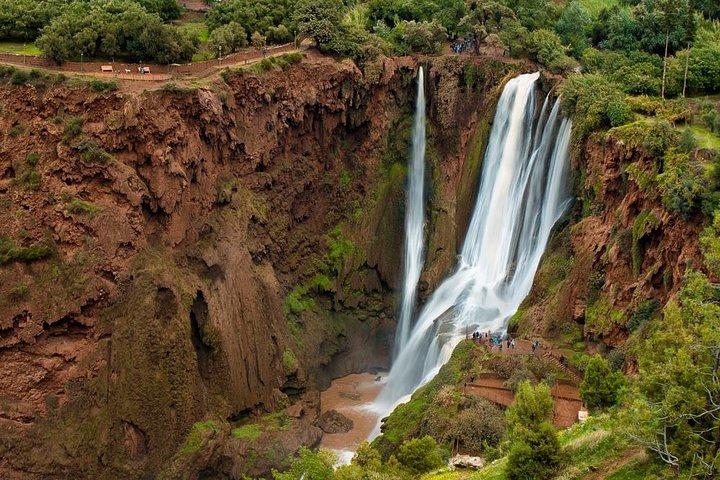 ouzoud watefalls and Iminifri Natural Bridge