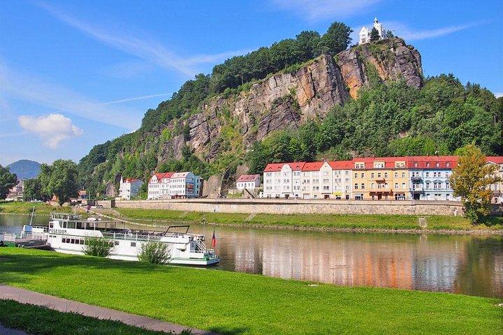 Bohemian Switzerland Boat-N-Bike Private day trip from Prague