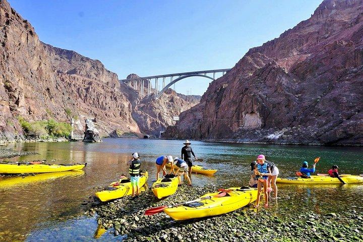 Hoover Dam Kayak Tour with Shuttle - Hot Springs and Emerald Cave