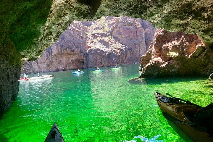Hoover Dam Kayak Tour with Shuttle - Hot Springs and Emerald Cave